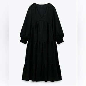 Zara Black Maxi Dress